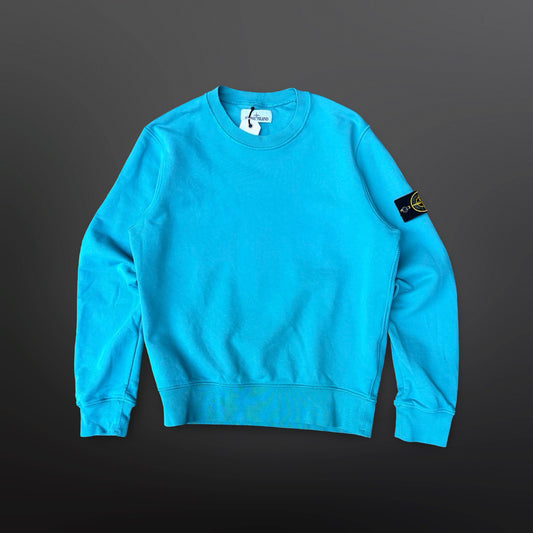 Stone Island Crewneck Sweatshirt – Turkis/Blå – Small