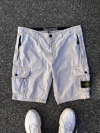 Stone Island Shorts W33 Type SL Beige Brugt Used