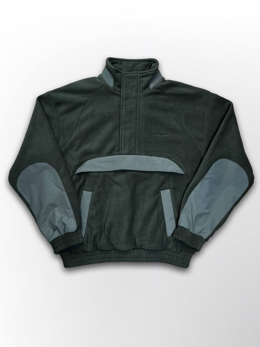 Helt ny Carhartt Fleece Anorak i mørkegrøn Khaki i L Large Herre