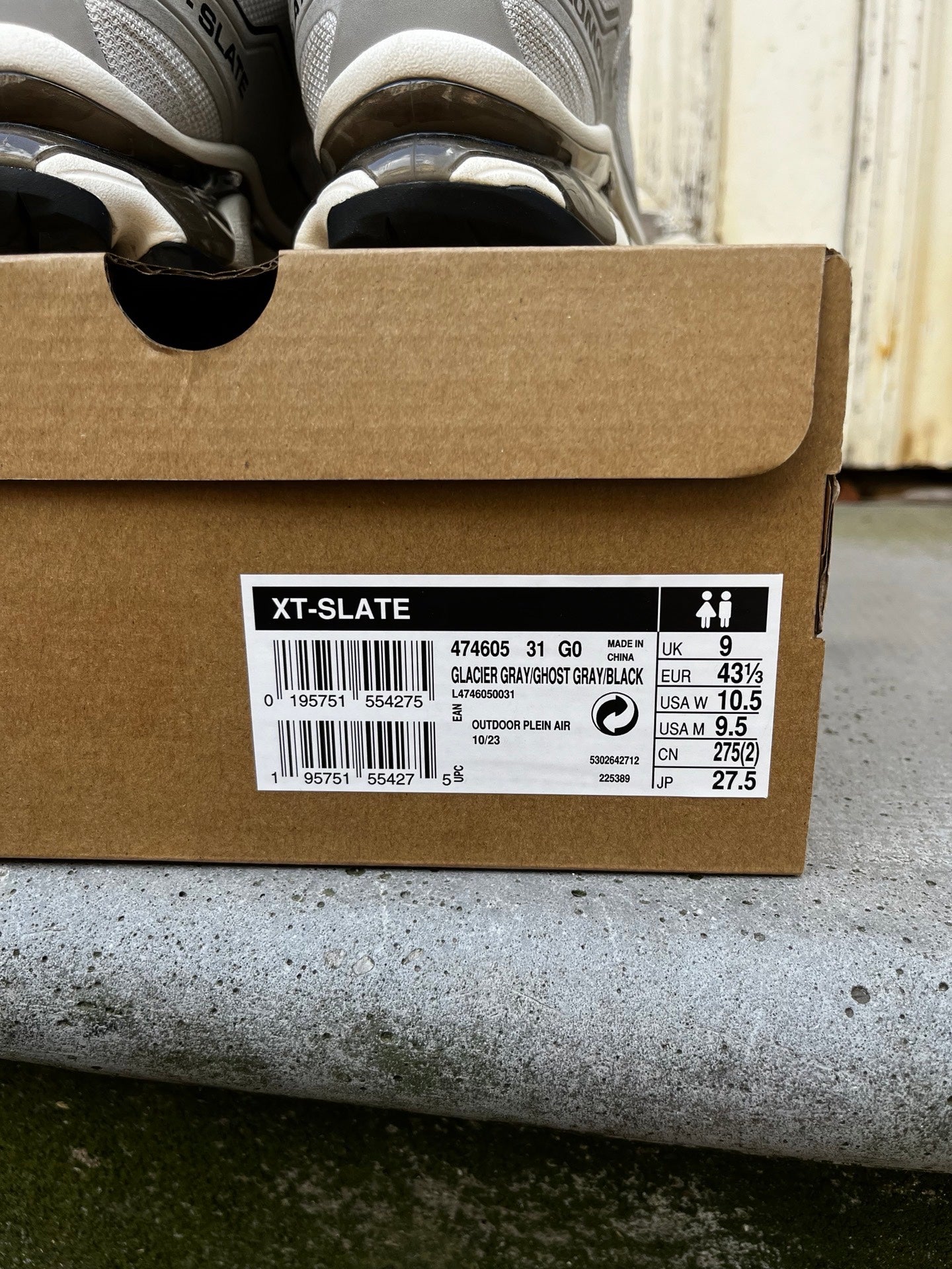 Sneakers fra Salomon i grå 43,1/3