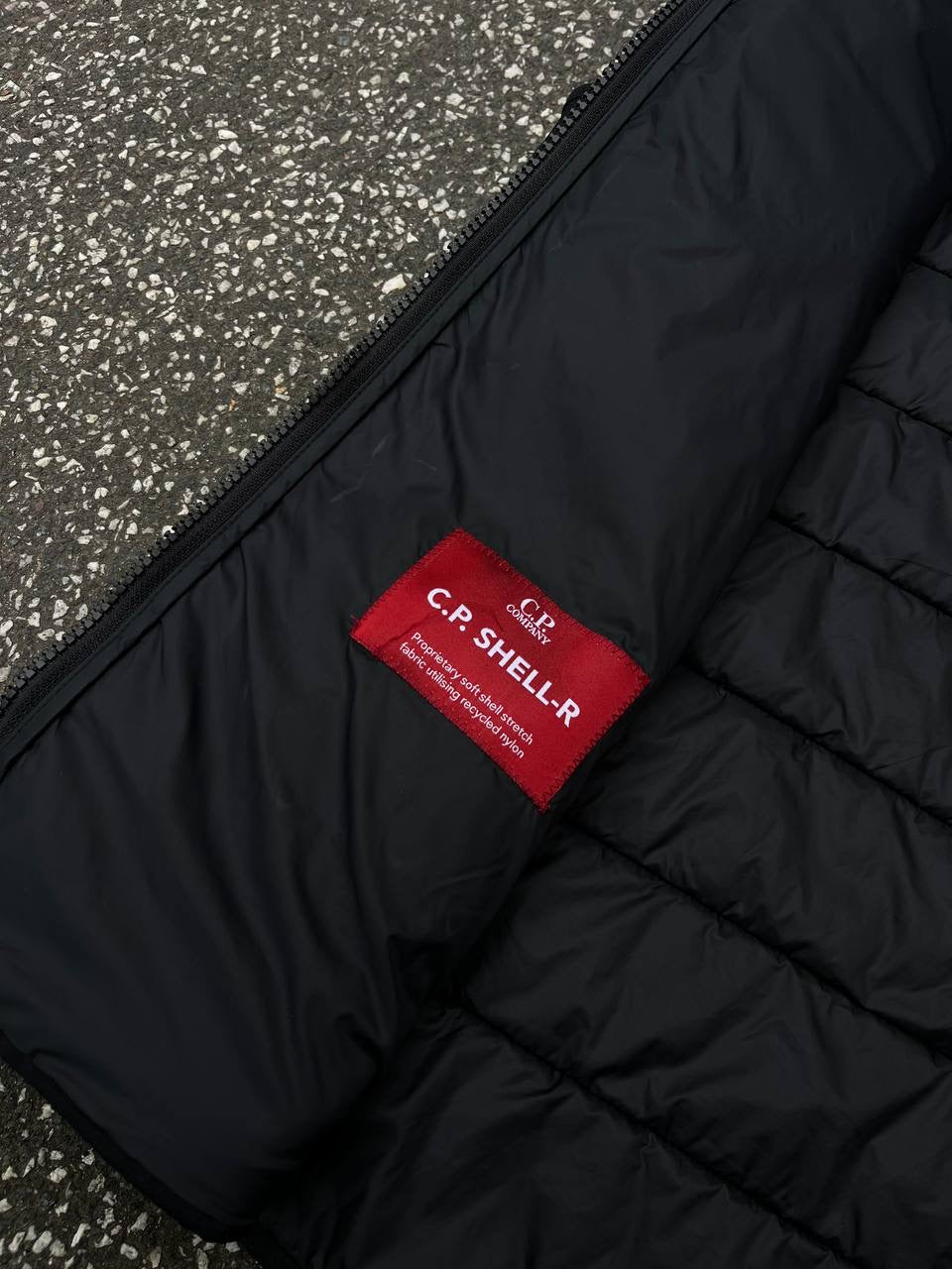 C.P. Company Google Vest C.P Shell R i Sort XL 54 Brugt Used