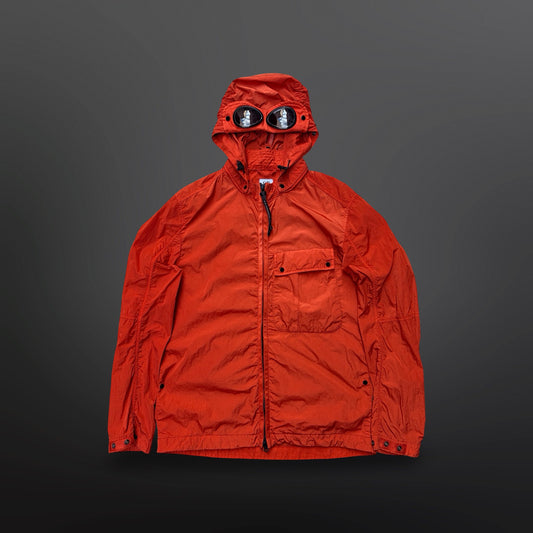 C.P. Company Chrome-R Goggle Jacket – Orange – Medium
