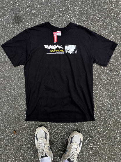 Supreme Zoo York Denasty Tee T-Shirt Black Sort Brand New M Medium