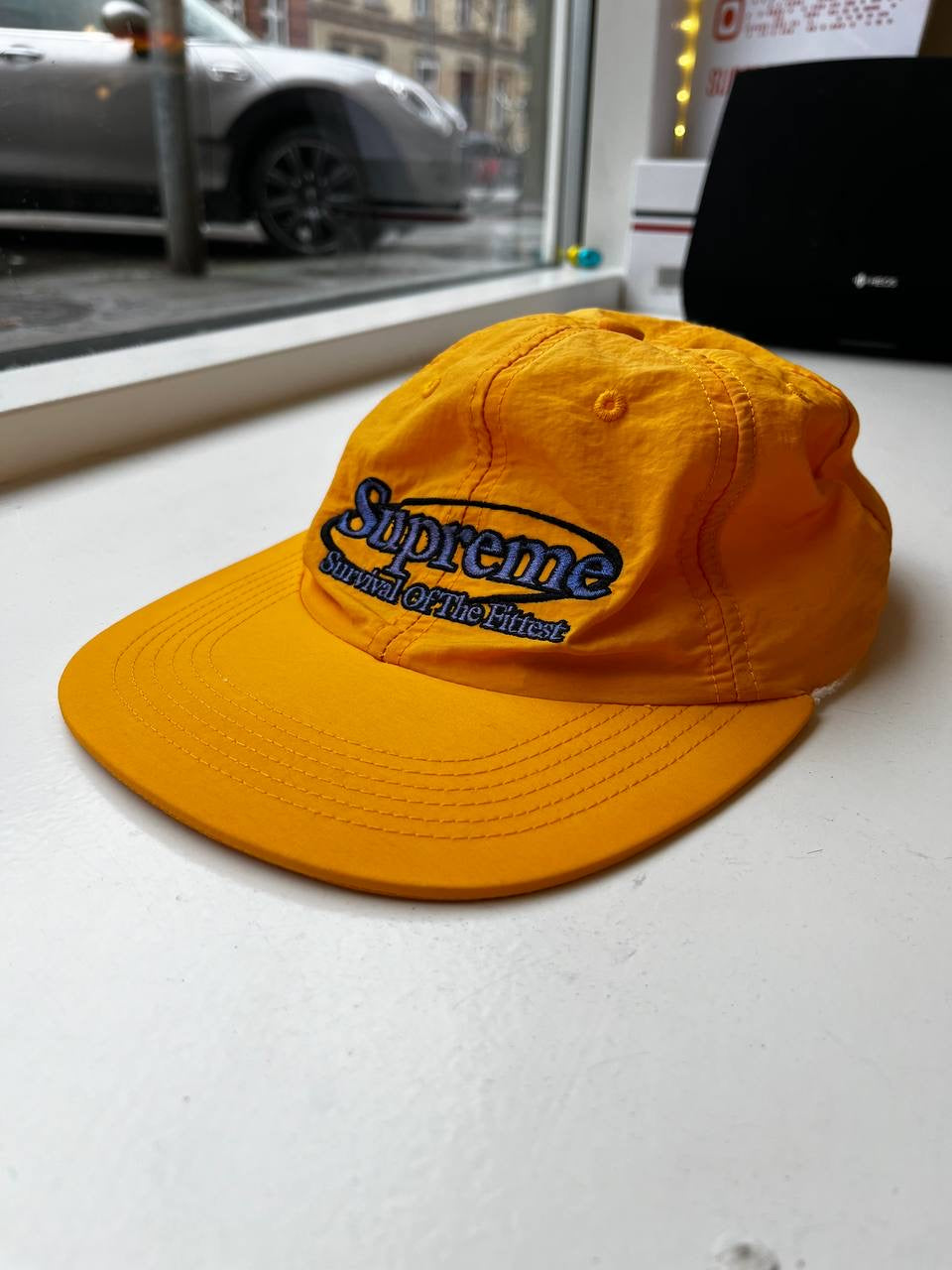 Supreme Survival Nylon 6-Panel Cap Orange