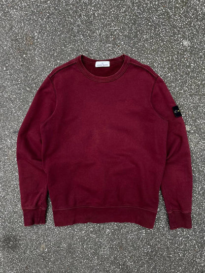 Stone Island Sweatshirt Trøje Burgundy L Large 671562720