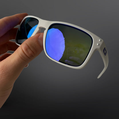 Oakley Solbriller Sunglasses Holbrook – White / Violet Iridium