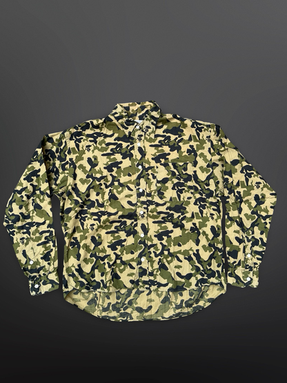 A Bathing Ape BAPE 1st Camo Ripstop Shirt – Vintage Japan