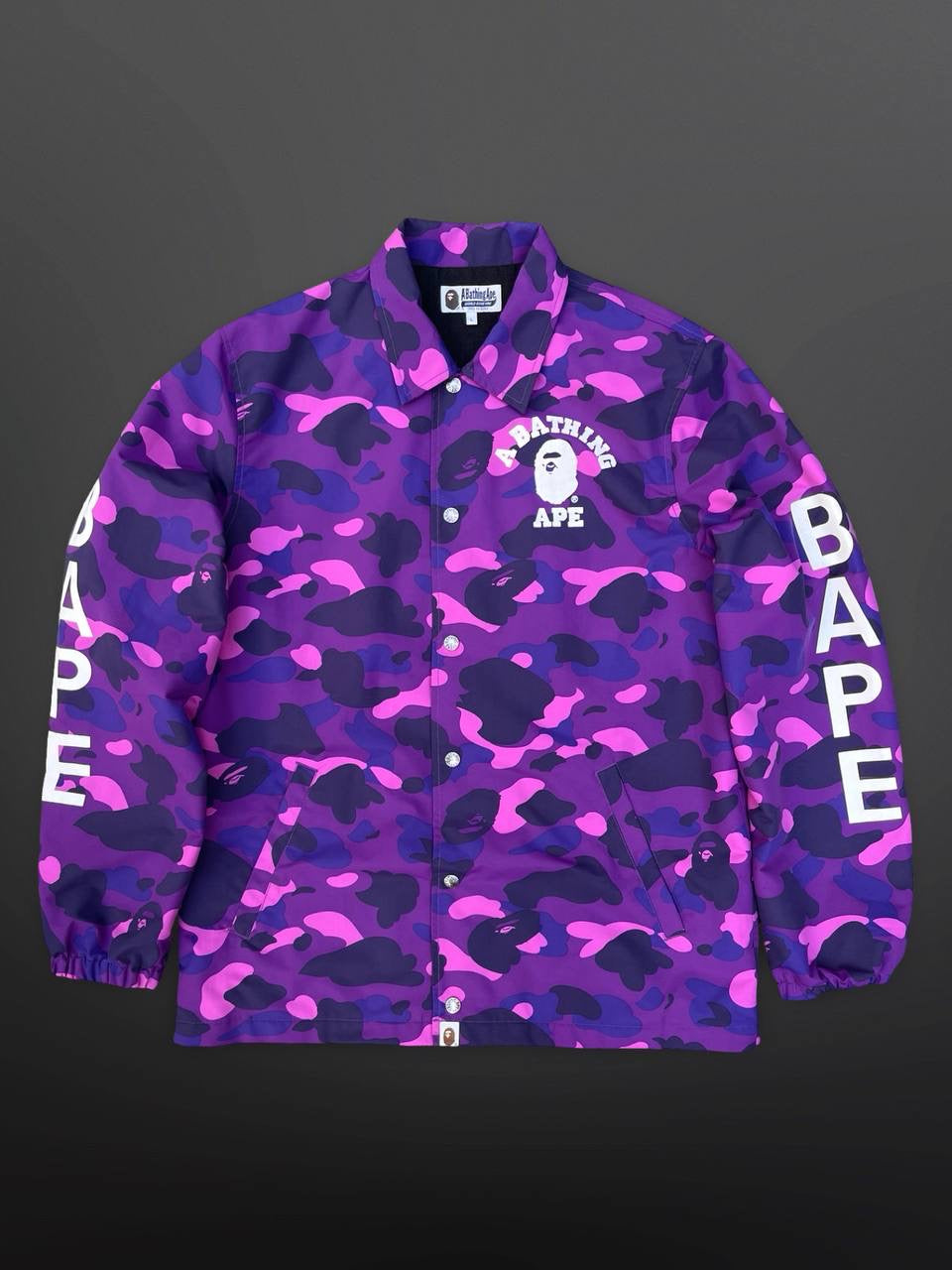 A Bathing Ape Bape Camo Jakke Coach L Large