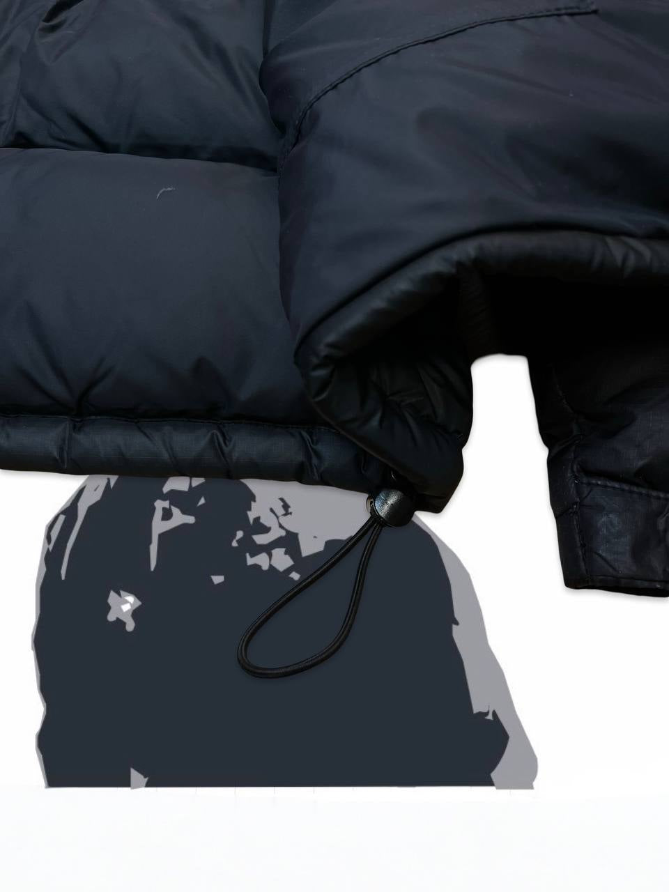 Brugt Used Dunjakke The North Face Nuptse 700 i sort M medium Dame kvinde