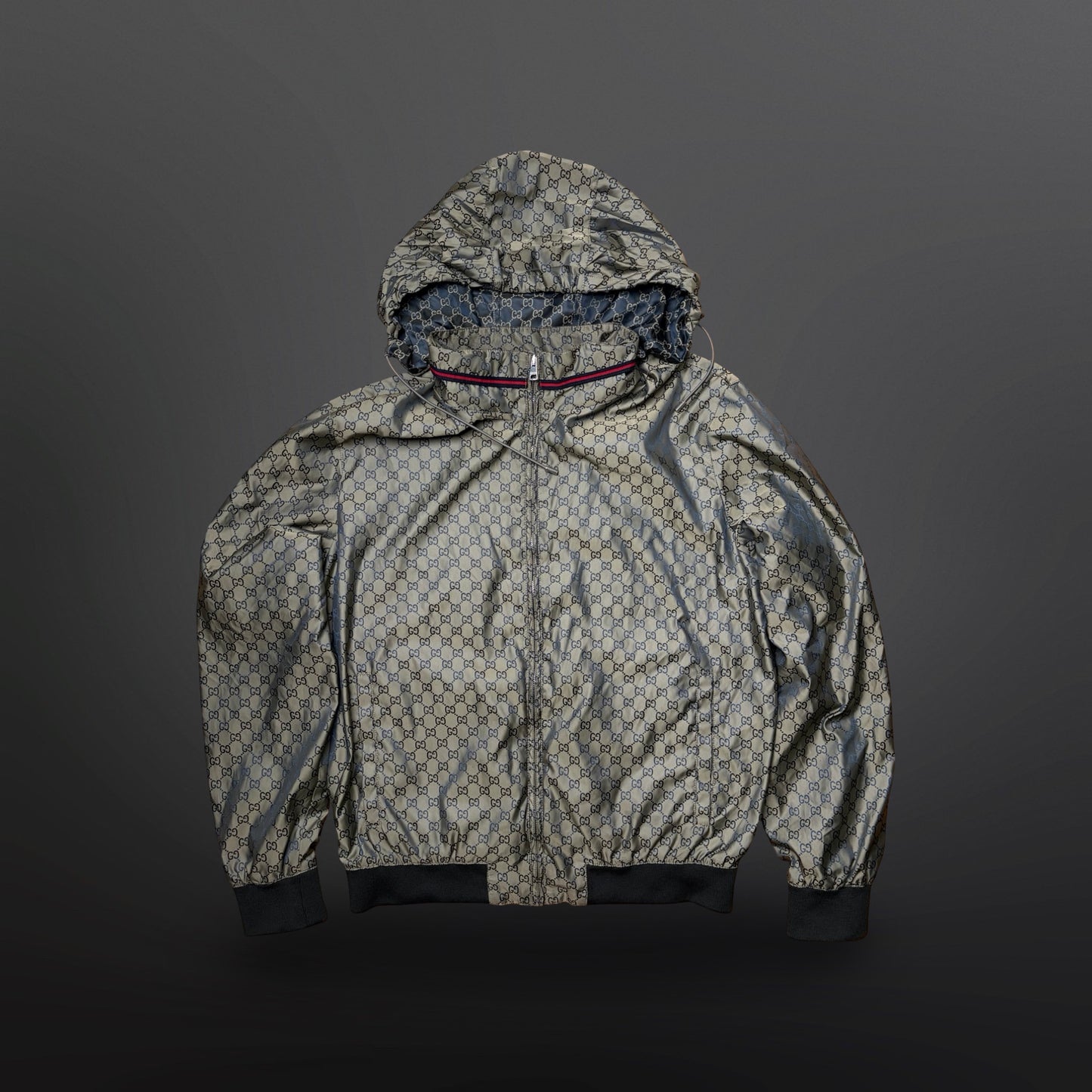 Gucci GG Monogram Windbreaker – Str. 52 (Large)