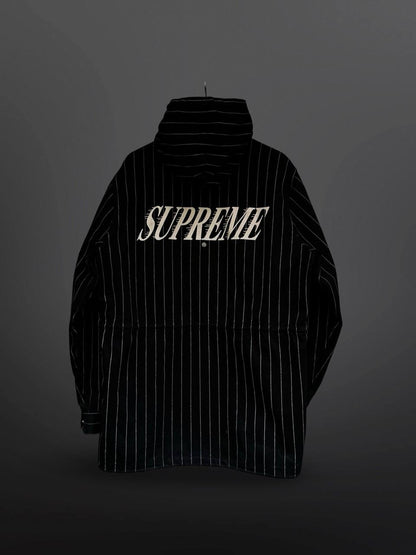 Supreme Jakke 2013 – Stribet Sort – Str. Large