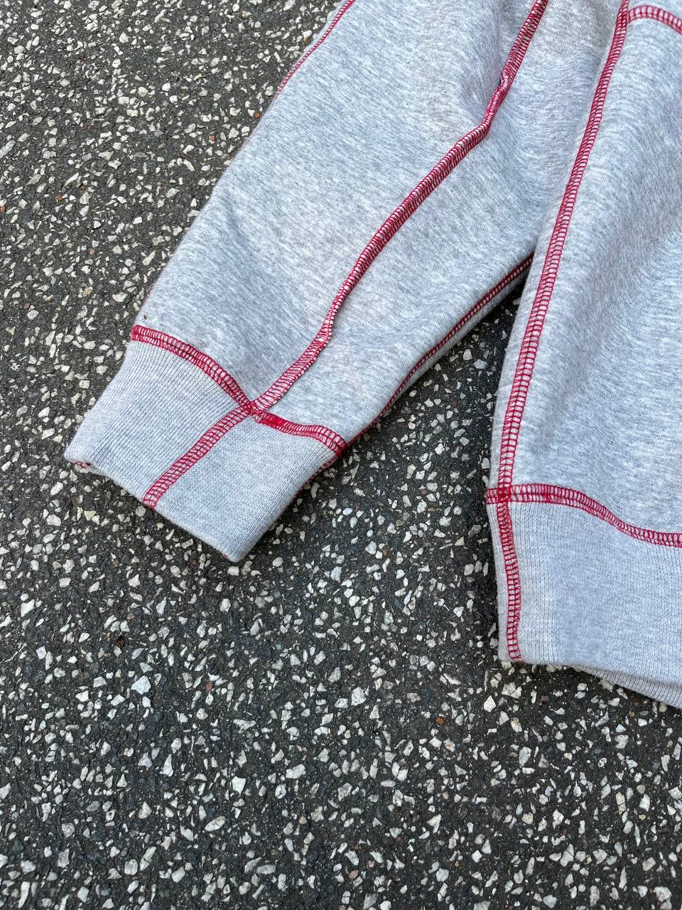 Supreme Hoodie Hættetrøje Grå Grey L Large Mænd Unisex