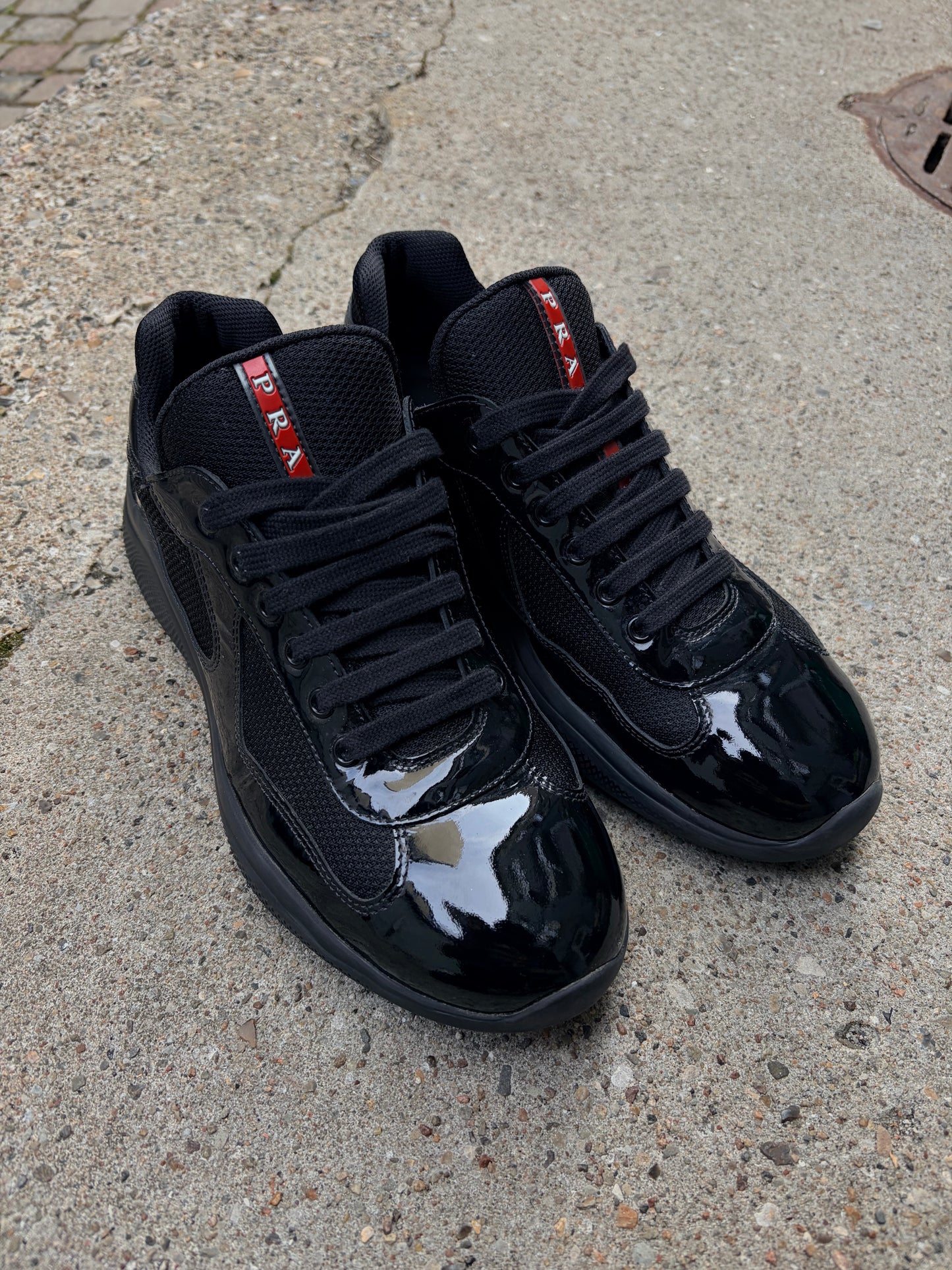 Prada America’s Cup Sneakers – Black – Str. 42