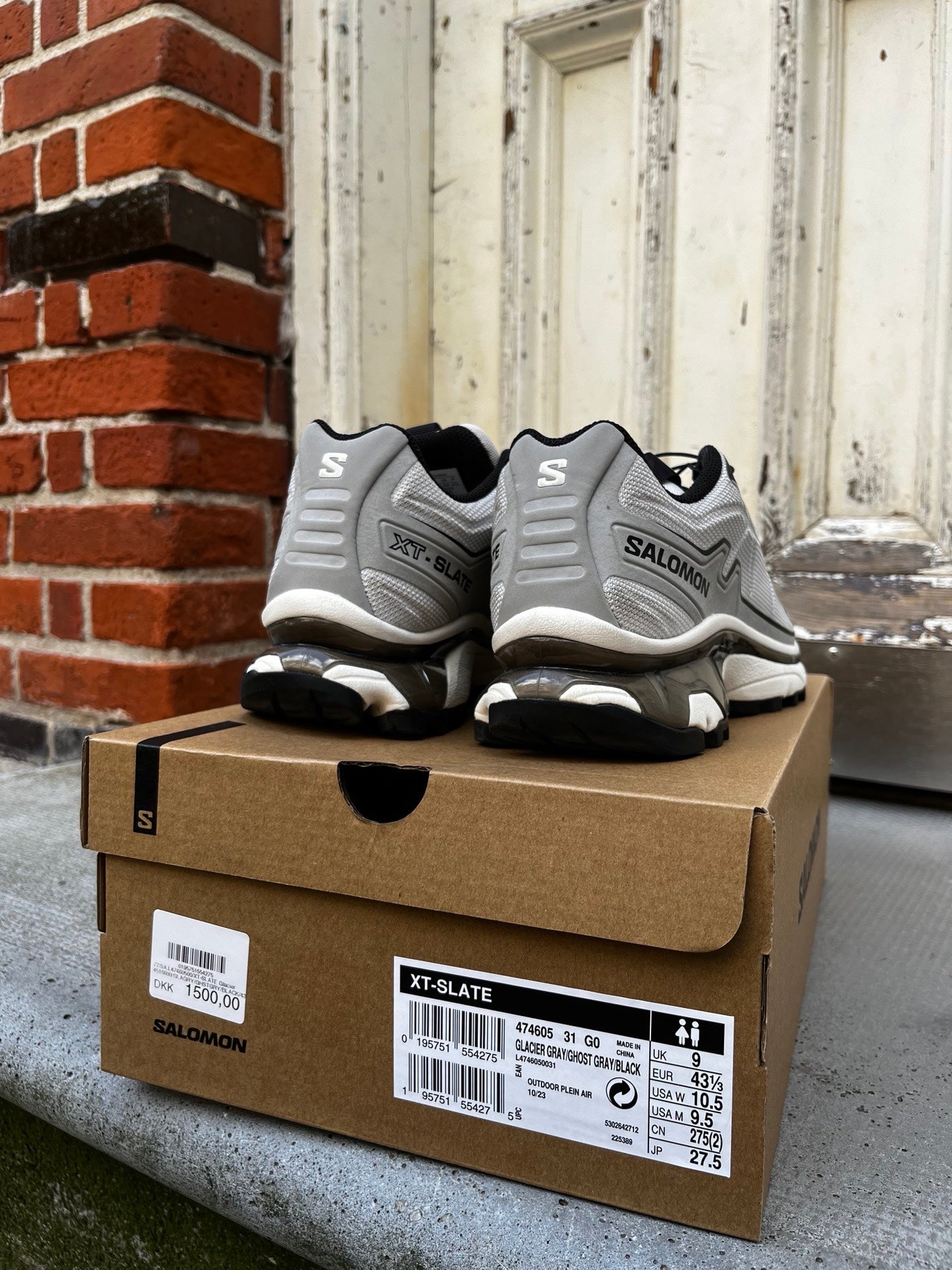 Sneakers fra Salomon i grå 43,1/3