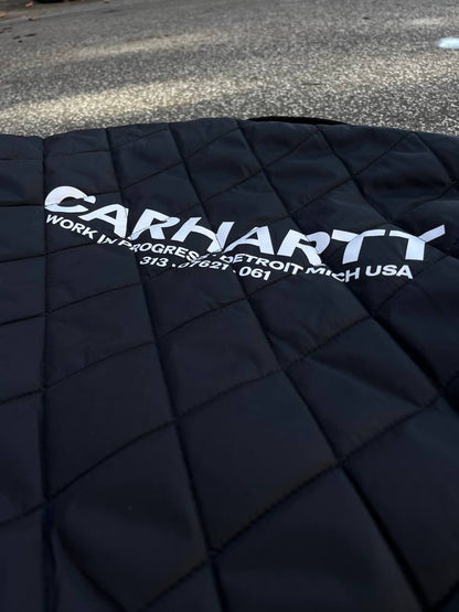 Carhartt Detroit Jacket i Sort Madera Jacket Vendbar M Medium
