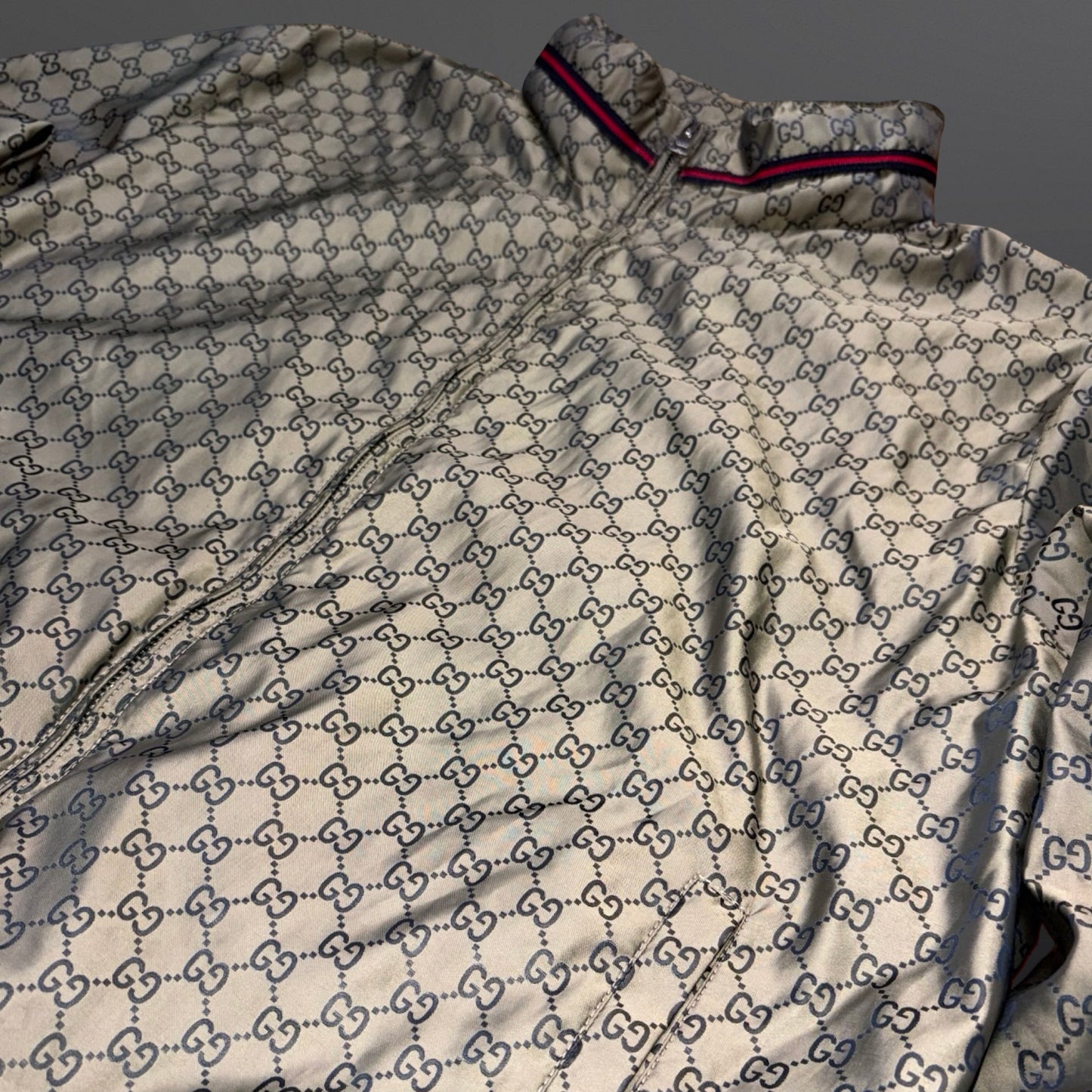 Gucci GG Monogram Windbreaker – Str. 52 (Large)
