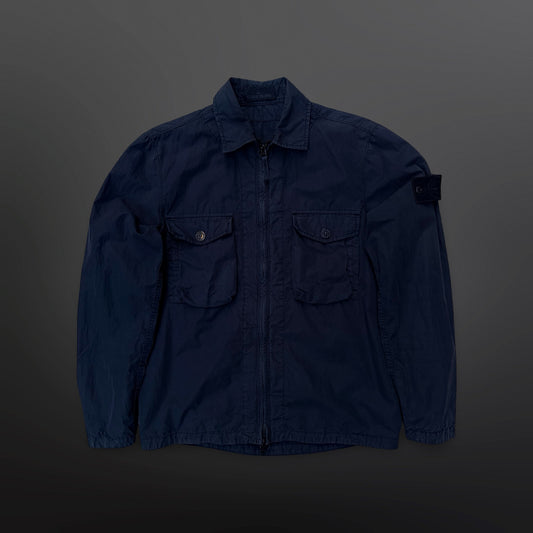 Stone Island Ghost Piece Overshirt Jacket Black – Small