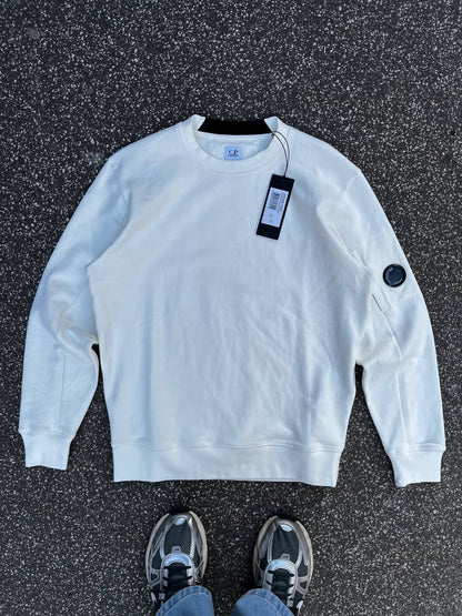 C.P. Company Sweatshirt Hvid L Large Brand New