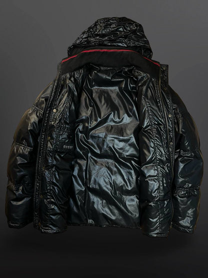 Gucci Puffer Vinterjakke Sort M Medium