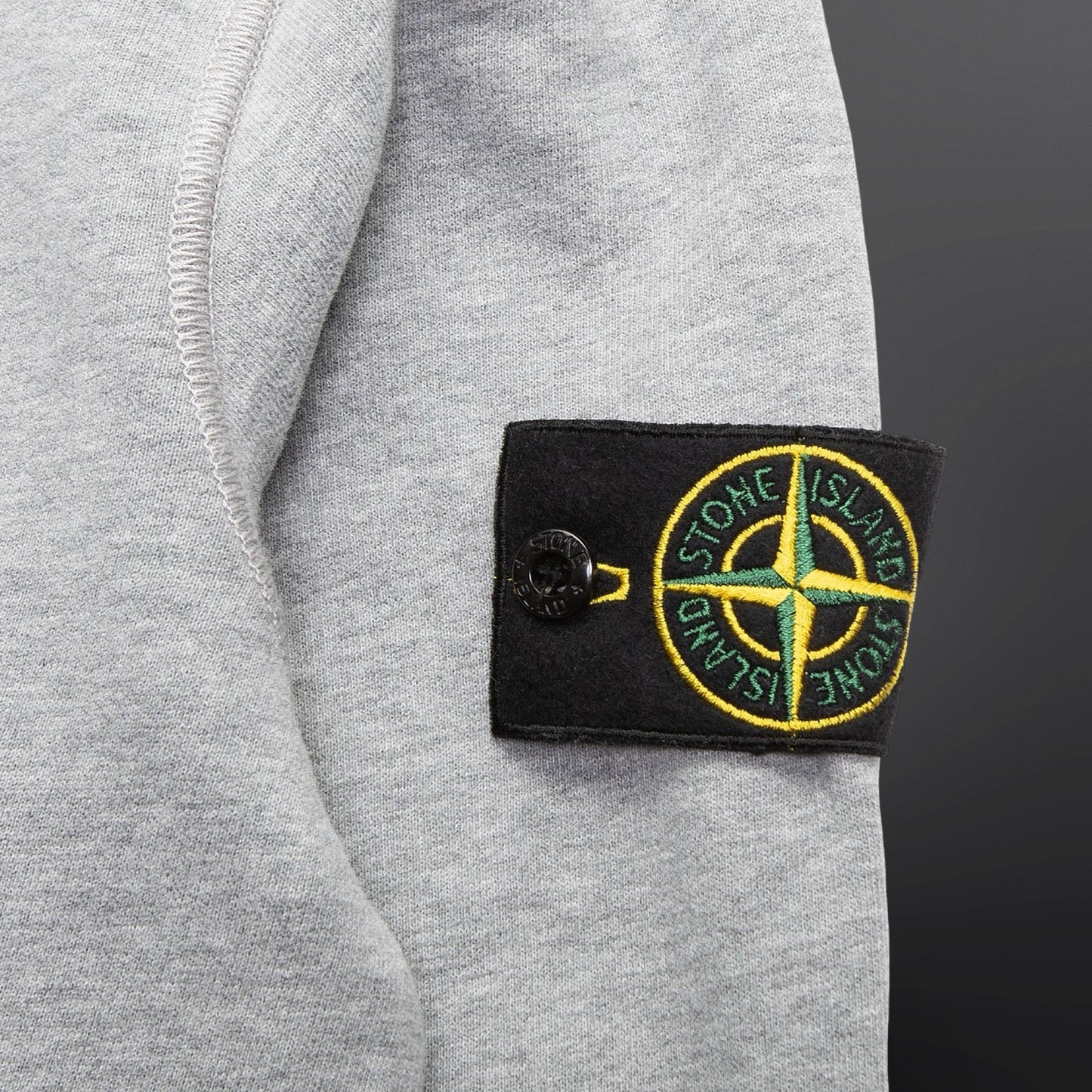 Stone Island Hoodie Grå Medium Art.731564120