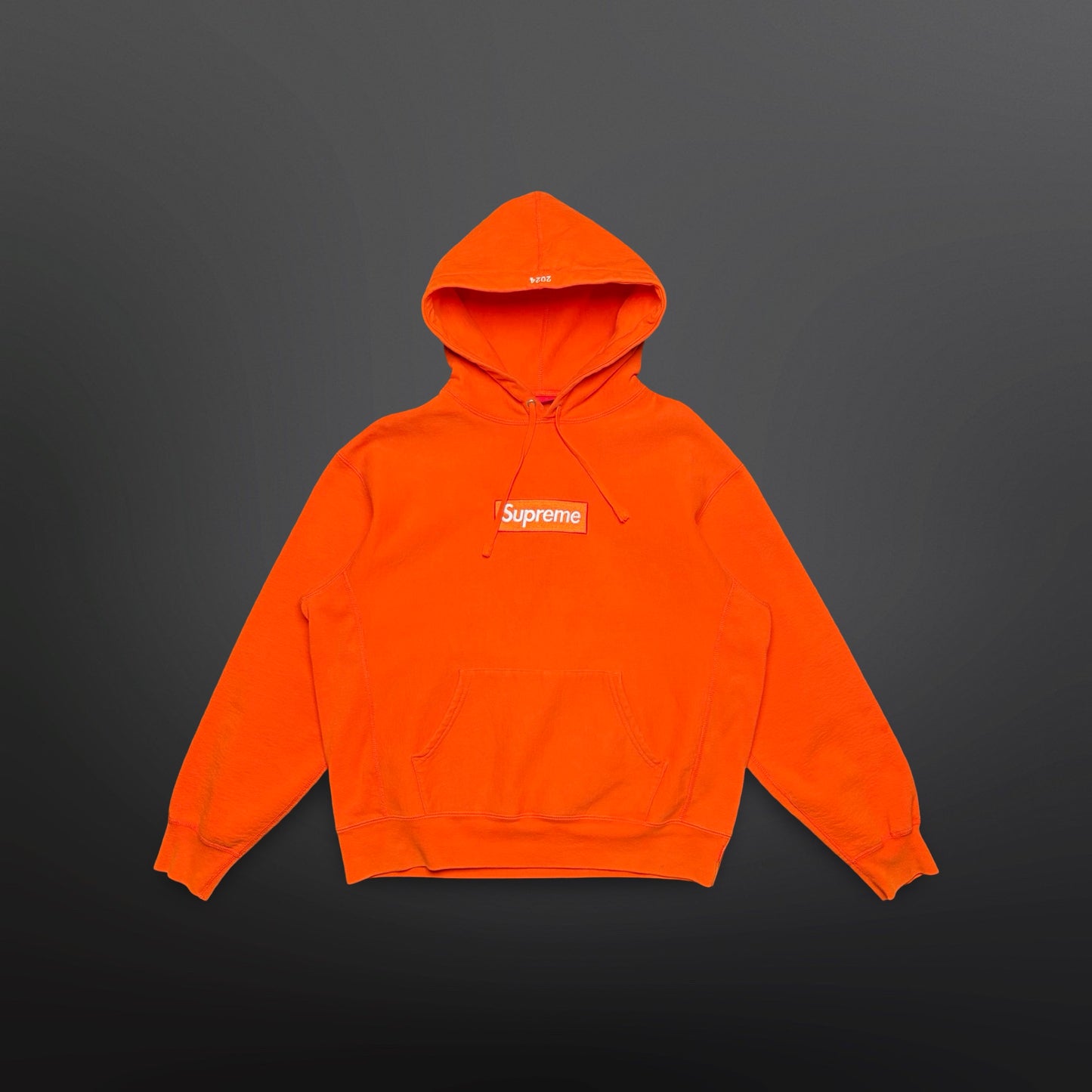 Supreme Box Logo Hoodie Orange 2024 – Medium
