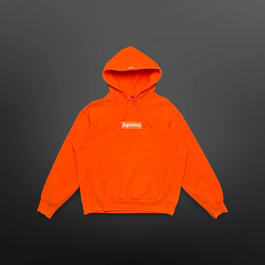 Supreme Box Logo Hoodie Orange 2024 – Medium