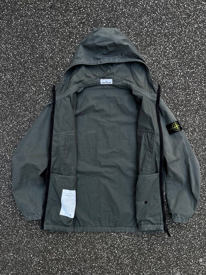 Stone Island Jakke Supima Twill Cotton Stretch TC Green Grøn XL 801542610