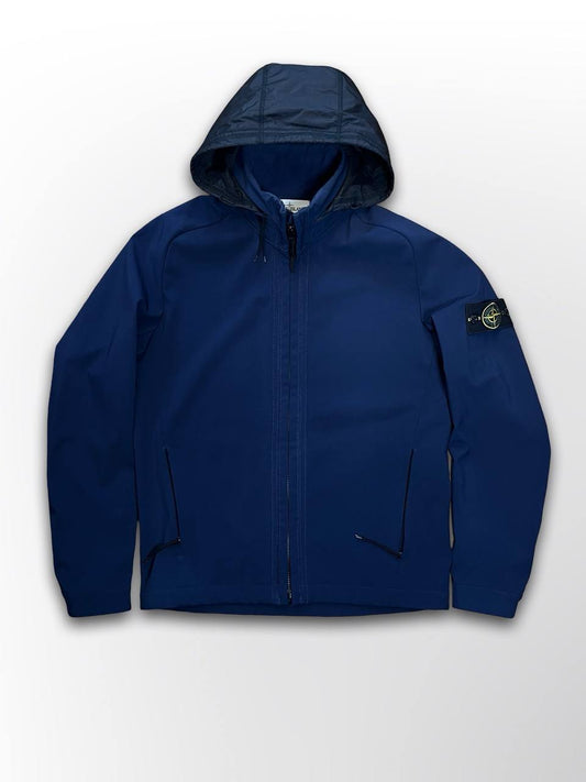 Brugt Jakke Softshell-R Stone Island i Mørkeblå Navy L large