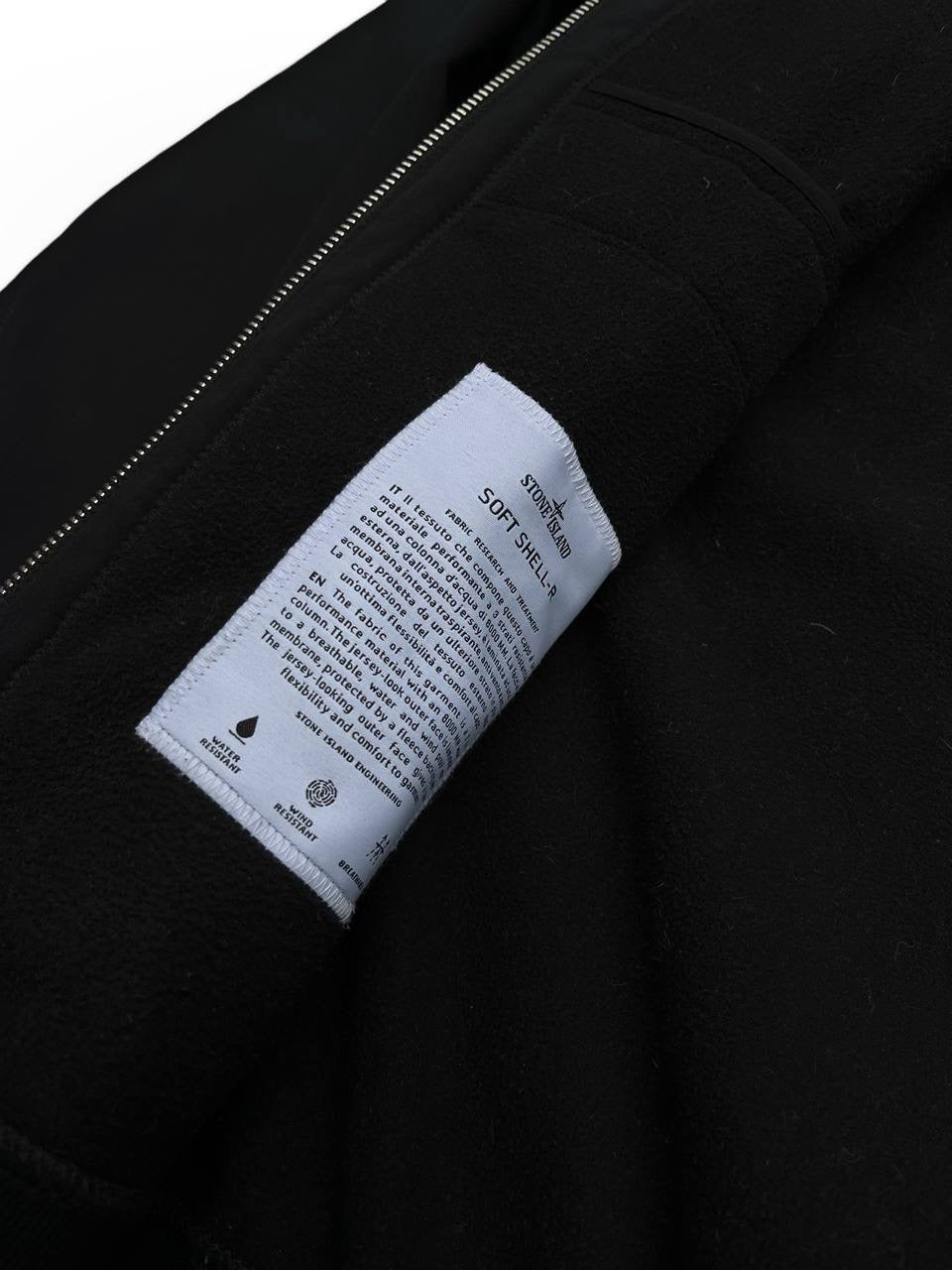 Stone Island Soft Shell R i Sort Medium