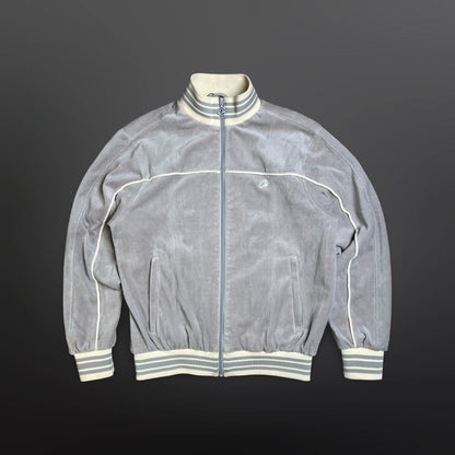 Corteiz VVS Uptown Velour Track Jacket – Grå – Str. M