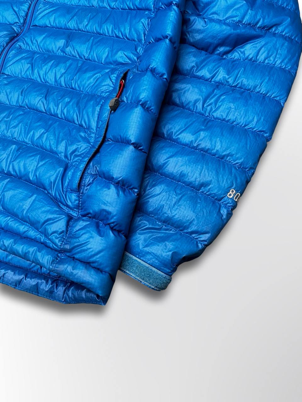 Brugt Used The north face Puffer goose down varm vinterjakke micropuffer S small mænd herre i Blå