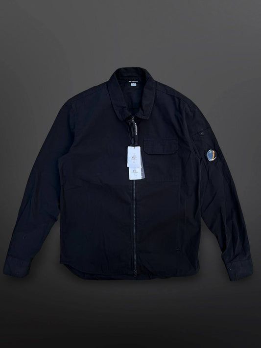 C.P. Company Overshirt Skjorte med Lynlås i Sort Large Brand New