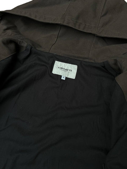 Brugt Carhartt Active Jacket made in USA Carhartt WIP i brun brown Vintage baggy look fit M medium