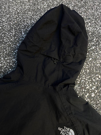 Brugt Used Regnjakke fra The North Face i sort med HyVent membran Regn og vindtæt jakke skaljakke fra The North Face i XS xsmall dame