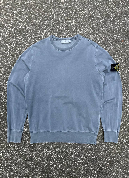 Vintage Sweatshirt fra Stone Island i grå i størrelse L large