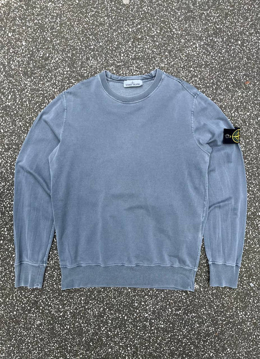 Vintage Sweatshirt fra Stone Island i grå i størrelse L large