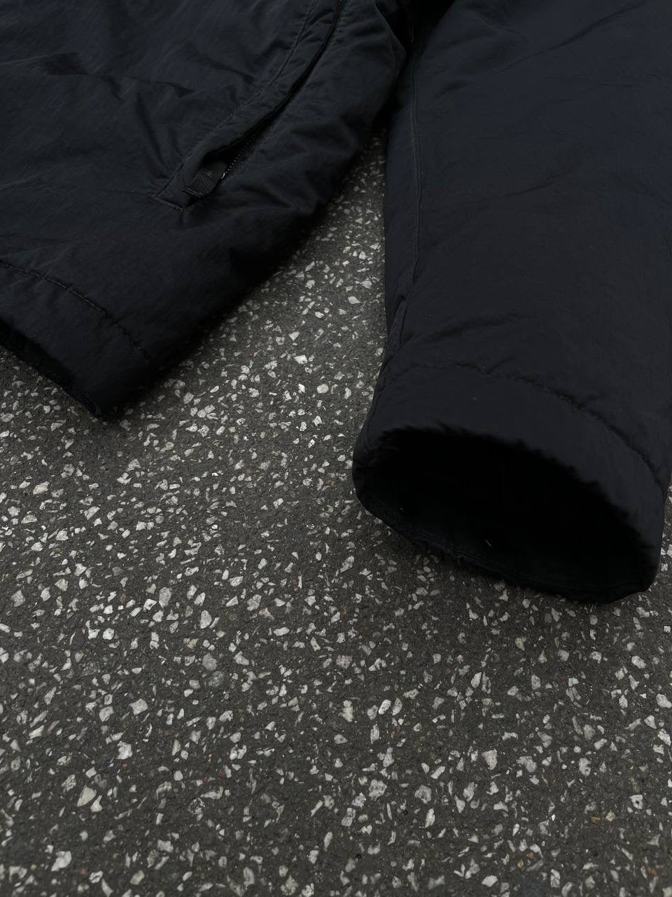 Stone Island Hyper Dense Nylon Twll With Primaloft Jakke i Sort XL