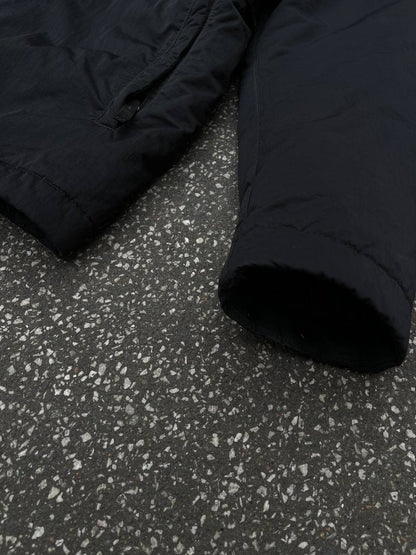 Stone Island Hyper Dense Nylon Twll With Primaloft Jakke i Sort XL