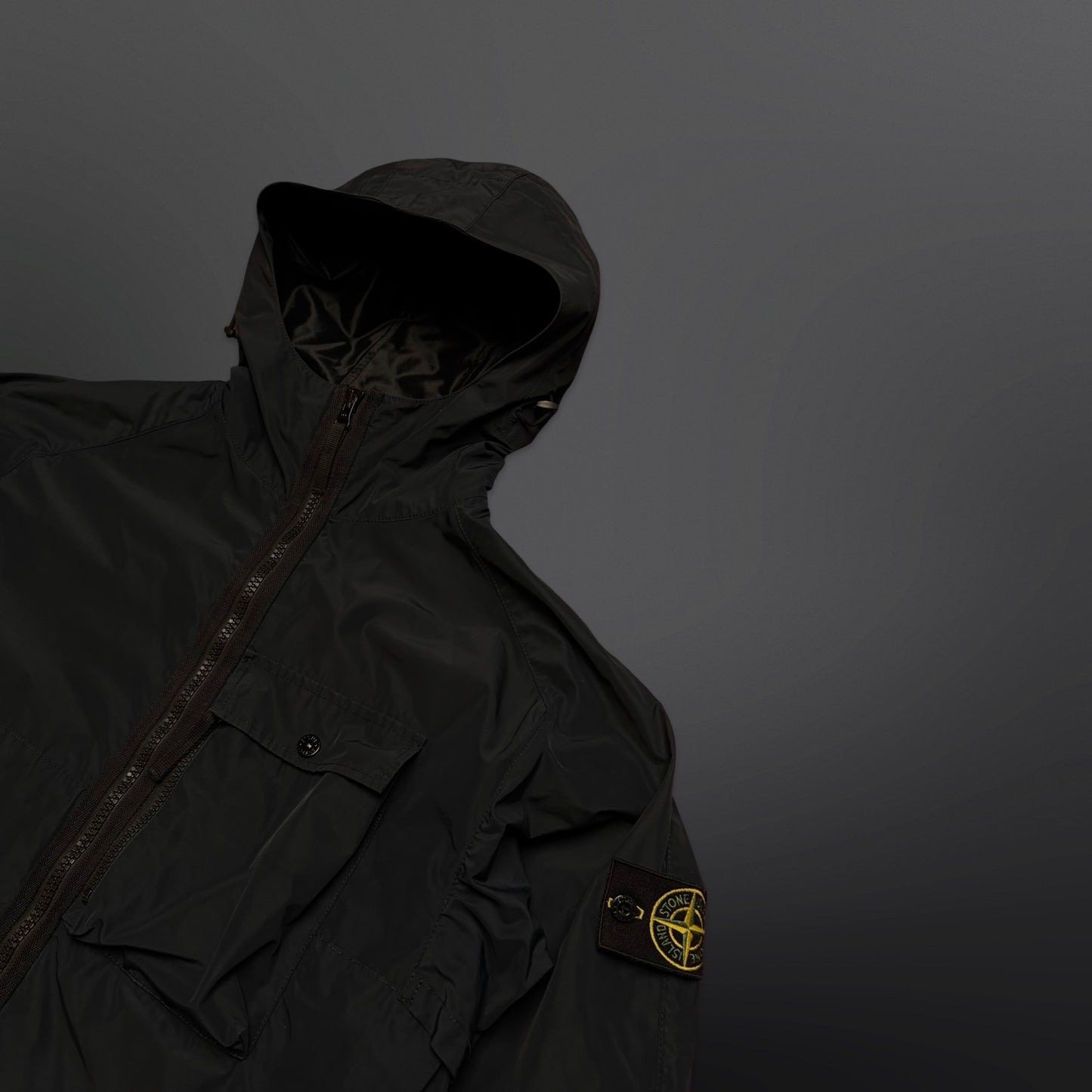 Stone Island Micro Reps Jakke – Navy (Str. M)