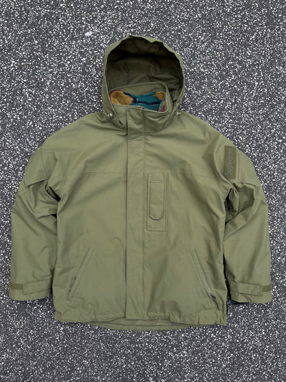 Supreme GORE-TEX Mountain Parka Olive / Camo Fleece S Small