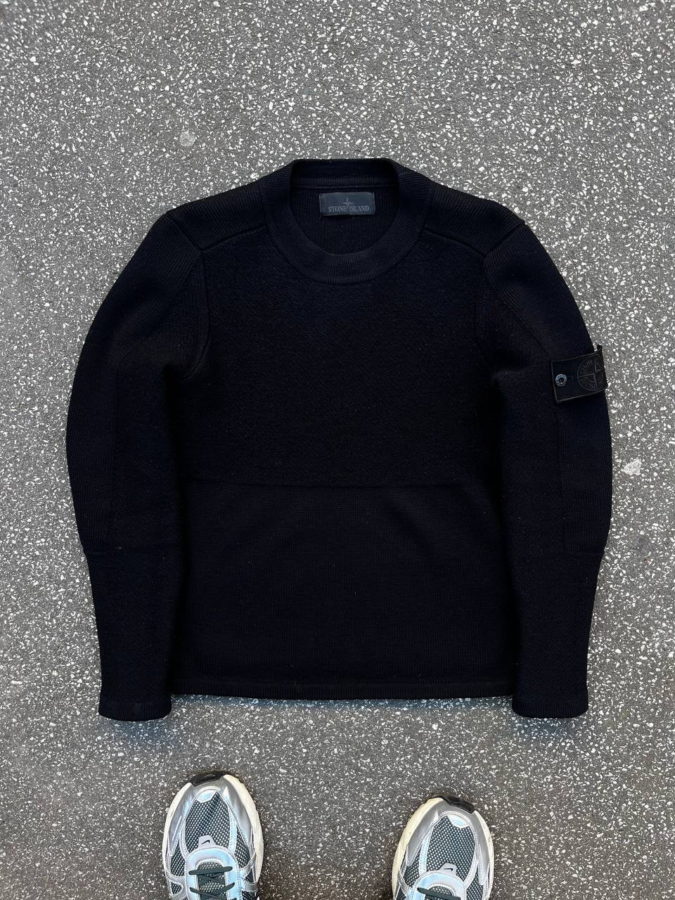 Stone Island Ghost Sweater i Uld Small (m)