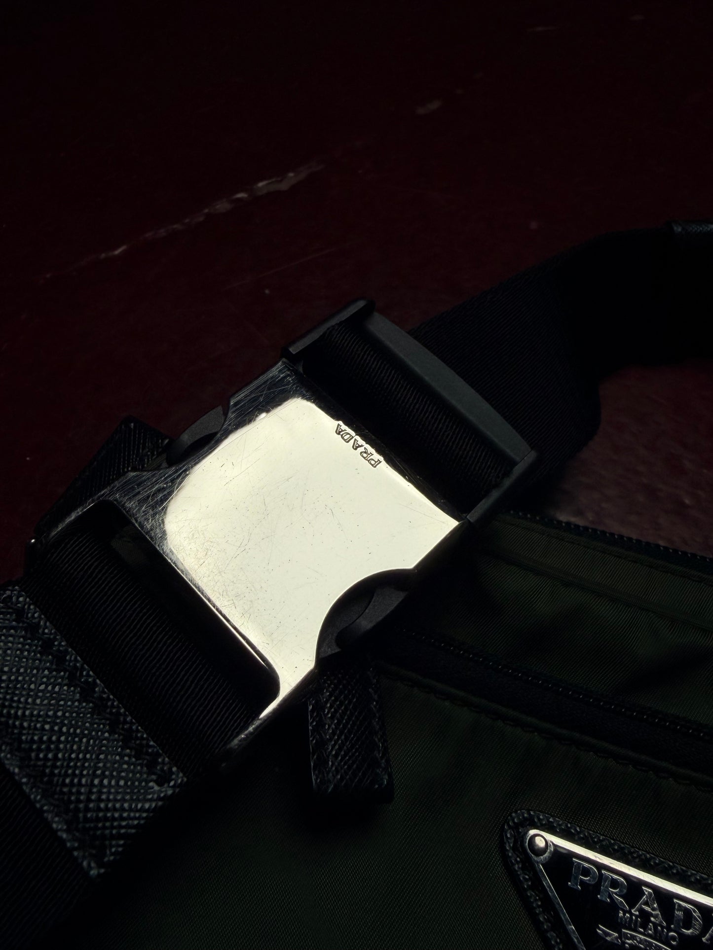 Prada Re-Nylon Bæltetaske Grøn – Army Green Waist Bag / Crossbody Bag