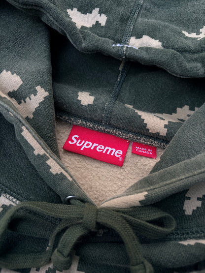 Supreme Box Logo Hoodie Olive Camo (FW21) – XL
