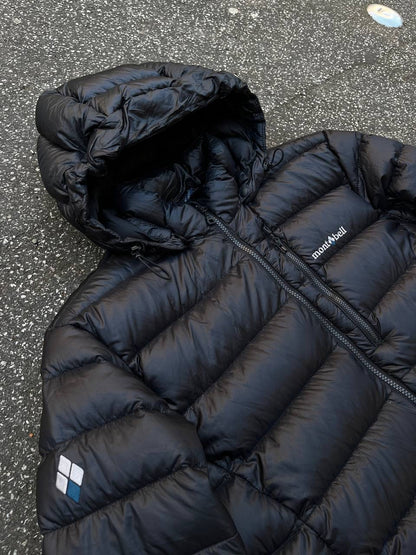 Mont Bell Montbell Jakke i Sort Black Large Herre Brugt