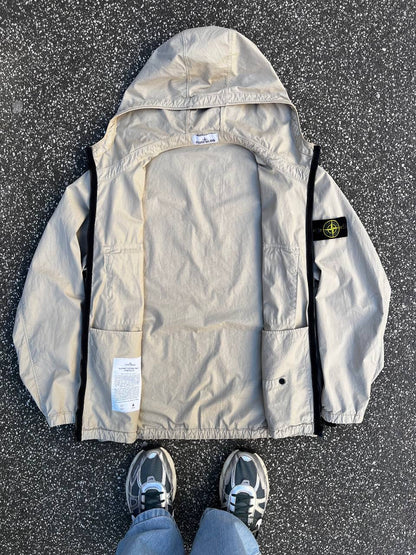 Stone Island Supima Cotton Twill Strech TC Sommerjakke i Beige XL
