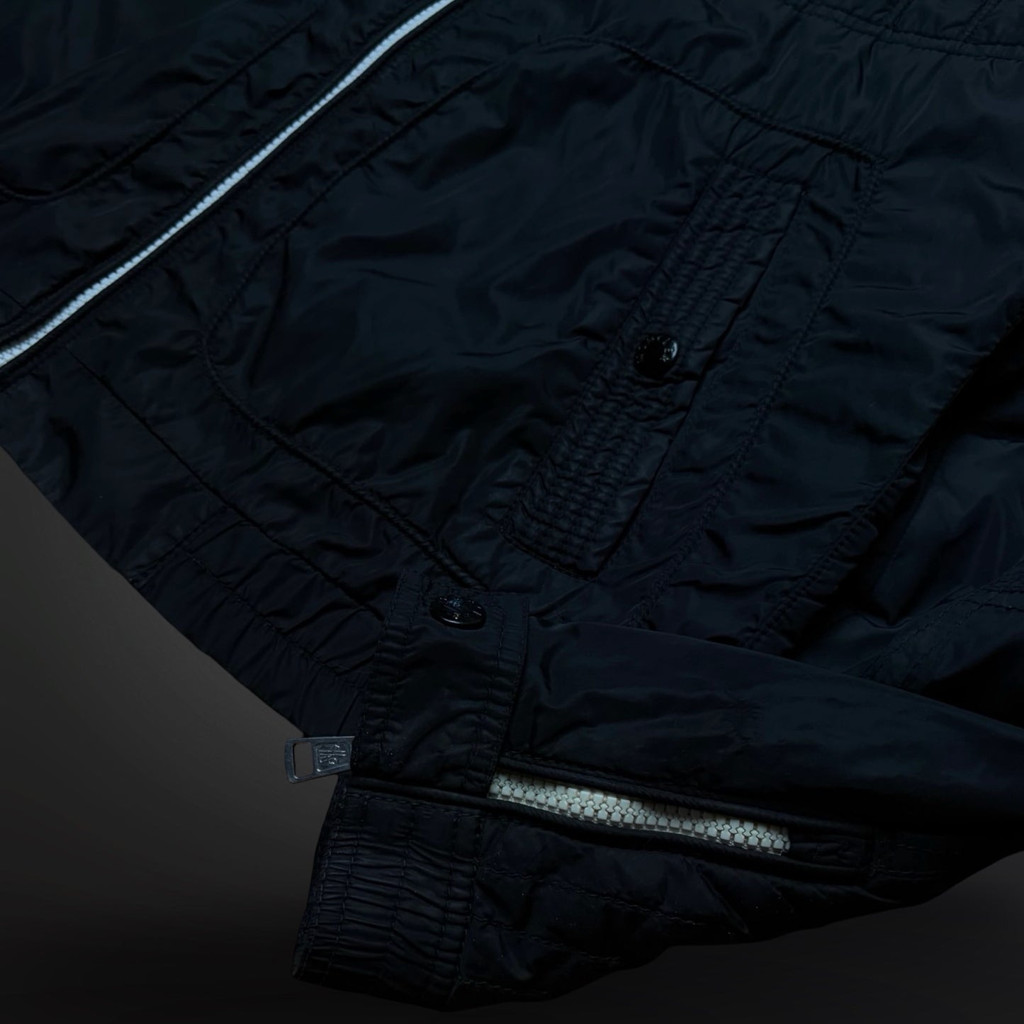 Moncler Vindjakke / Utility Windbreaker – Sort (Str. 3 / fits M)