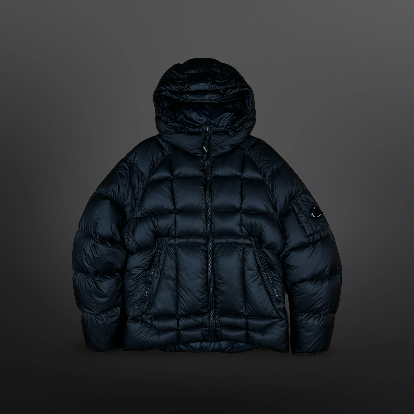 C.P. Company D.D. Shell Down Jacket – Sort Str. 52 Large