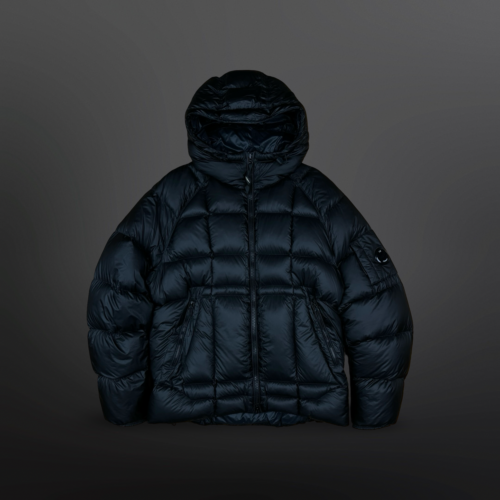 C.P. Company D.D. Shell Down Jacket – Sort Str. 52 Large