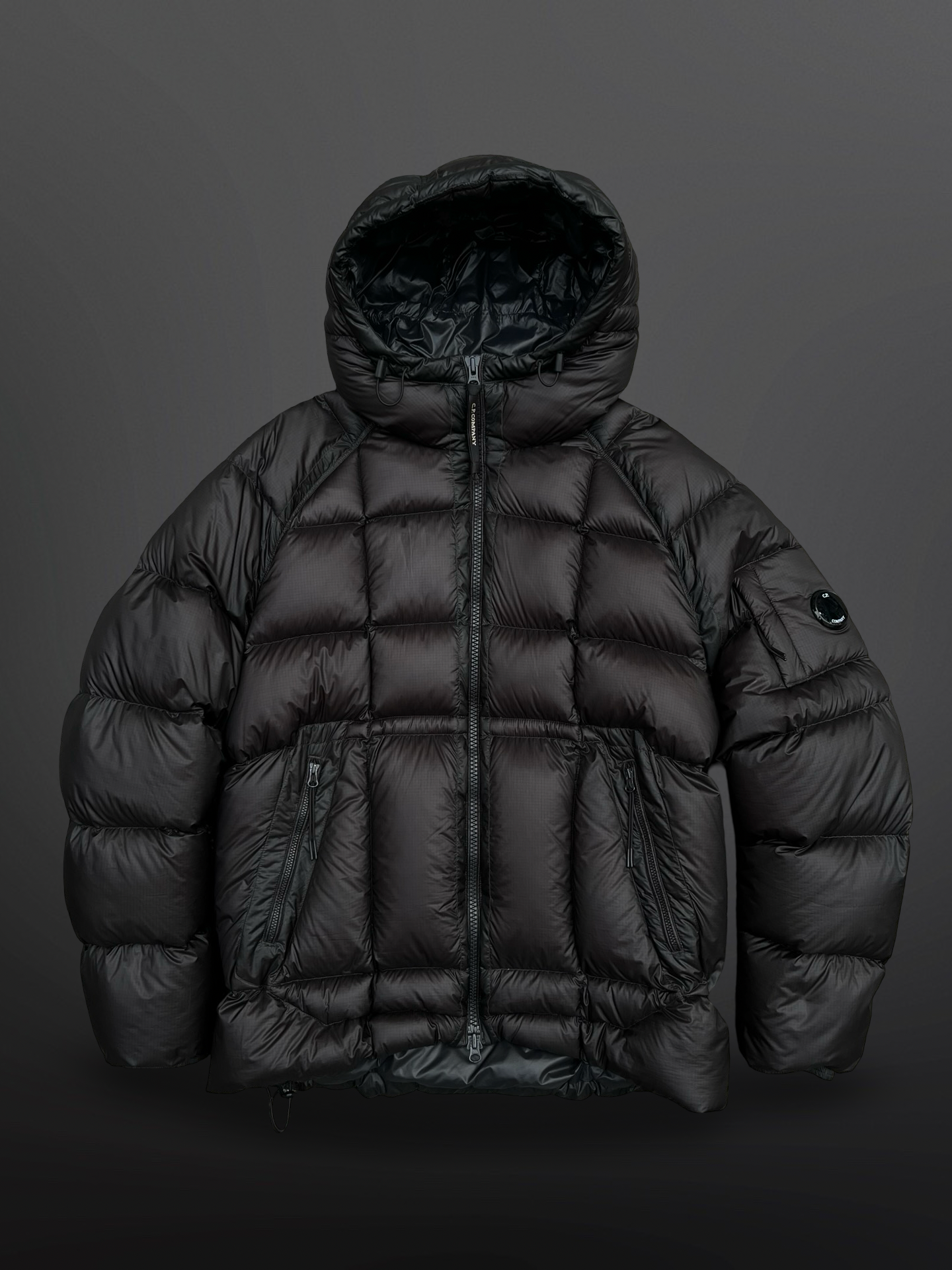 C.P. Company DD Shell Down Jacket Black, Str. XL