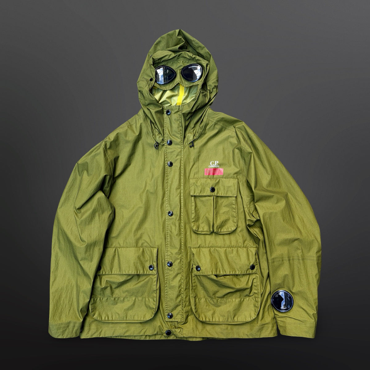 C.P. Company Gore G-Type Mille Goggle Jacket – olivengrøn – str. L
